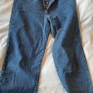 Levi’s premium Ribcage straight leg jeans